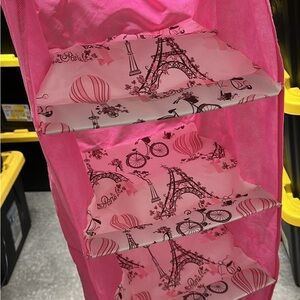 Pink Paris Hanging Organizer